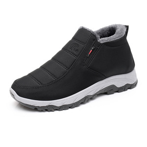 Commercio all'ingrosso da <span class=keywords><strong>uomo</strong></span> e donna Casual pelliccia da passeggio <span class=keywords><strong>scarpe</strong></span> invernali nere calde Unisex stivali da neve di grandi dimensioni - Product Image 1
