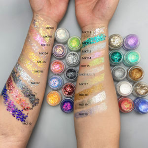 Maquillaje Personalizado MLM, Sombra de Ojos en Crema Ecológica, de Larga Duración, Resistente al Agua, Directo de Fábrica, Gel Cosmético con Brillo, Libre de Formaldehído - Product Image 5