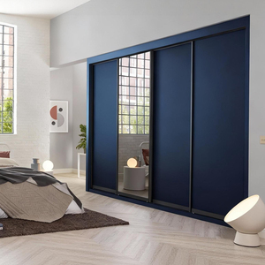 BALOM Set di Mobili per Camera da Letto Personalizzati, Armadio Modulare Moderno di Lusso <span class=keywords><strong>con</strong></span> Ante a Specchio - Product Image 6