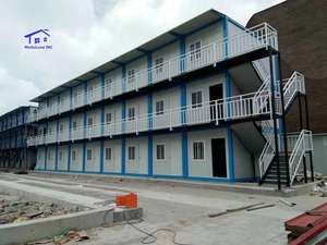 Casa Prefabricada de Lujo de 2 Pisos, Vivienda Prefabricada Moderna, Hotel Modular, Villa de 20 Pies, Apartamento, Casa Contenedor Desmontable - Product Image 3