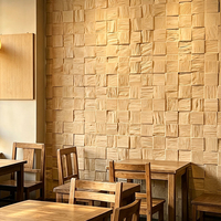 Panneau mural 3D imitation bois, design de panneau mural en bois, 1200*600*45mm, imperméable, résistant au feu, pour la décoration murale de jardin