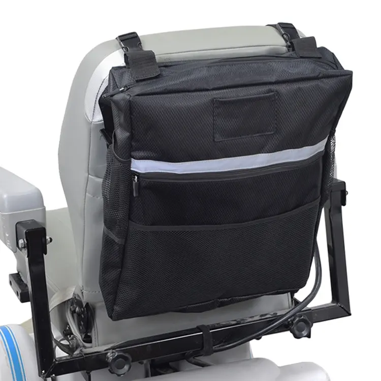 OEM Saco de Cadeira De Rodas Poder Mochila Cadeira de Mobilidade Scooter Assento Saco de Volta