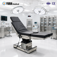 Table d'opération électrique Trendelenburg avec pont rénal en acier inoxydable pour neurochirurgie en bloc opératoire ISO