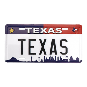 Aimant de réfrigérateur de plaque d'immatriculation de petite voiture personnalisé mini souvenir de collection - Product Image 1