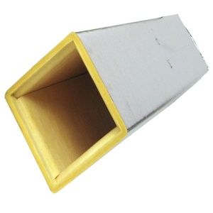 Fiberglass Glass Wool Air-conditioning Insulation Board with Black Tissue Vapor Barrier