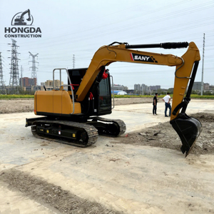 Excavatrice sur chenilles hydraulique d'occasion SANY SY75C de 7,5 tonnes avec moteur Isuzu et moteur certifié EPA CE, modèle 2022, prix adapté - Product Image 1