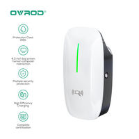 Chargeur mural pour véhicule électrique Ovrod 11 kW Type 2 16A Triphasé pour usage domestique et en appartement