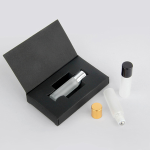SUMEEAR botol rol es bentuk datar <span class=keywords><strong>5ml</strong></span> kotak hadiah botol <span class=keywords><strong>Roll</strong></span>-<span class=keywords><strong>on</strong></span> parfum kaca es dapat diisi ulang untuk pengujian sampel aroma - Product Image 4