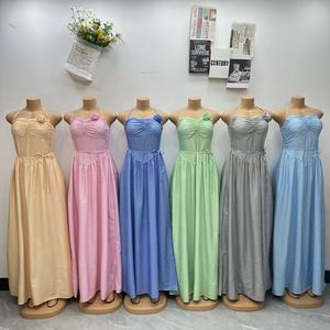 Prix de gros Robes de soirée en soie bleue <span class=keywords><strong>pour</strong></span> femmes, style 3 pièces, entièrement cousues, prêtes à porter, en provenance du Pakistan et d'Afghanistan - Product Image 3