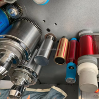 Presse d'impression d'étiquettes rotative JS-1061B, automatique, haute vitesse 150r/min, 100x400mm, pour l'impression d'étiquettes textiles