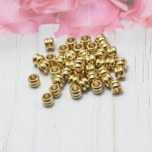 Accesorios de joyería hechos a mano, cuentas de cobre, materiales de ensartado, posicionadores, espaciadores fijos, pequeños retenedores de latón. - Product Image 3