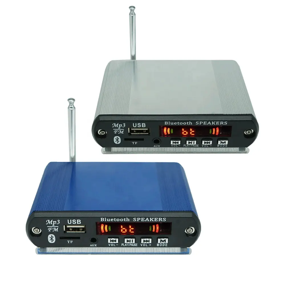 JQ-صندوق وحدة مشغل موسيقى MP3 USB للسيارة مع بلوتوث لتسجيل الموسيقى, مضخم صوت 7V-26V 2x40W