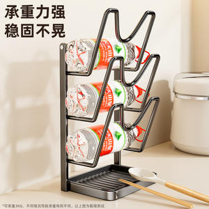 Soporte universal para tapas de ollas, montado en la pared, con soporte de bambú para tapas, escurridor para ahorrar espacio en la cocina, almacenamiento colgante. - Product Image 4