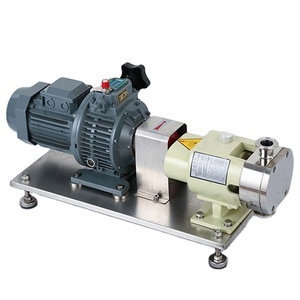 Pompe rotative à lobes à haut débit avec rotor sanitaire à fréquence variable pour concentré de fruits Sbp-094246 Industrielle - Product Image 1
