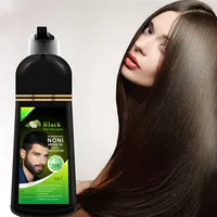 OEM ODM завод частная торговая марка экстракт имбиря, не вызывающий аллергический возраст, натуральный быстро окрашивающий черные волосы шампунь, краска для волос