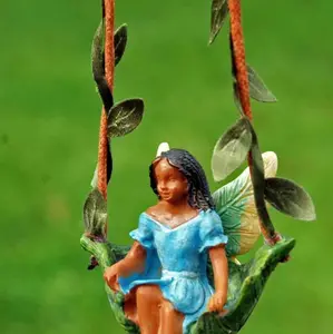 polyresin fairy figurine African-American Fairy | Black Fairy Figurine | Fairies of Color