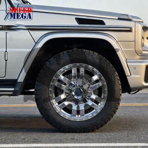 Rines Forjados para Camioneta Todoterreno 4X4 de 22x12 24x14 26x14 28x16, 8x170 6x139.7 8x180, Rines Cóncavos de Aleación de Aluminio Forjado - Product Image 1