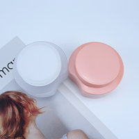 Pots cosmétiques en plastique de soins de la peau de pot de 250g PETG avec des couvercles