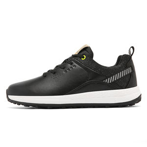 <span class=keywords><strong>Chaussures</strong></span> de <span class=keywords><strong>golf</strong></span> professionnelles respirantes en cuir pour hommes, avec semelle en caoutchouc et microfibre, modèle Booster - Product Image 4
