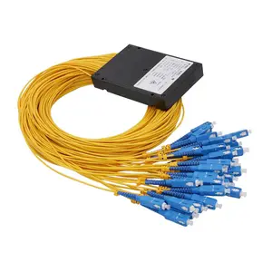 Premium 1x16 1x32 2x32 Abs kutu tipi Plc Splitter konnektörü ile 32 yollu Fiber Abs kutu Splitter