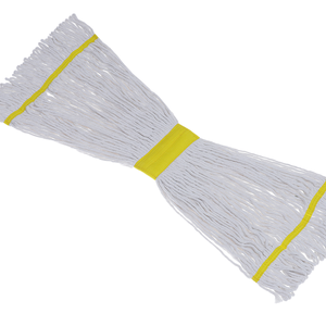 Kentucky ม็อบเส้นด้ายสีเหลืองผสมสีขาวดูดซับได้ดีผ้าฝ้ายและโพลีเอสเตอร์ซักด้วยการออกแบบที่เรียบ - Product Image 3