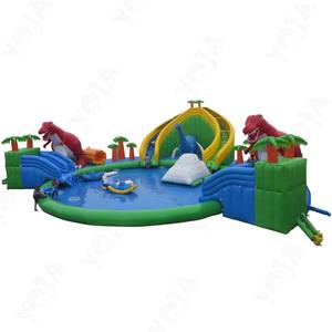<span class=keywords><strong>Jeux</strong></span> gonflables de l'eau de parc aquatique <span class=keywords><strong>gonflable</strong></span> de <span class=keywords><strong>piscine</strong></span> d'équipement de sports aquatiques de dinosaure - Product Image 1