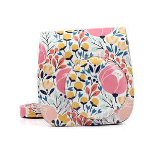 compacta proteger caso bolsa de mensajero de cuero Pu bolso de la cámara para <span class=keywords><strong>Fujifilm</strong></span> <span class=keywords><strong>Instax</strong></span> Mini 8 8 + Mini 9 - Product Image 6