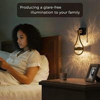 ZHILAI Blanco Cálido 330 ° Globo Terráqueo Giratorio con Sensor de Brillo Automático y Función de Apagado Automático para Decoración de Dormitorios