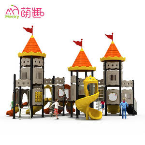 Structure de jeu géante Moetry pour enfants, château extérieur, tour haute en plastique, pour parcs publics, hôtels et complexes hôteliers - Product Image 2