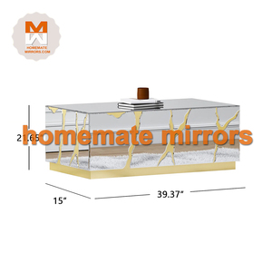 Mới nóng sang trọng vàng nhân đôi Bàn cà phê cho phòng khách - Product Image 3