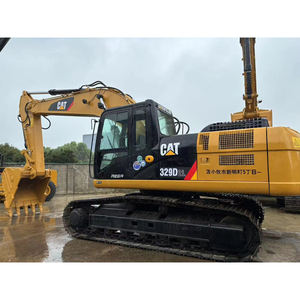 Haute qualité en gros 2020 modèle longueur totale de la voie 4860mm utilisé pelle Caterpillar 329D avec boîte de vitesses moteur PLC 140kw puissance - Product Image 4