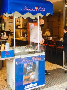 Chariot à glaces artisanales pour l'extérieur, certifié NSF CE, machine à glaces Miles Gelato, distributeur automatique de glaces - Product Image 6