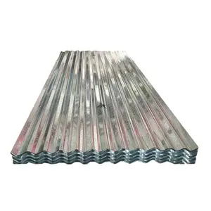 Cercado de Construcción temporal, metal para techos de zinc, hoja de acero corrugado recubierta de zinc