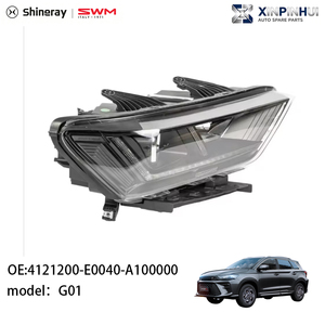 Conjunto de Faro Delantero Combinado Shinerayparts <span class=keywords><strong>SWM</strong></span> <span class=keywords><strong>G01</strong></span> (DRL Integrado + Dirección Auxiliar + Luz Baja LED) Remanufacturado 12V - Product Image 1
