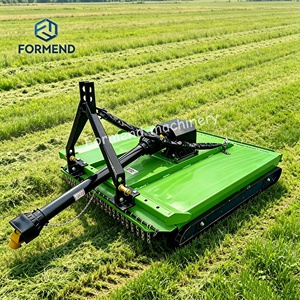 Tondeuse rotative flottante 3 points pour tracteur, débroussailleuse robuste pour terrains accidentés, idéale pour l'élimination des herbes en montagne, sur pâturages et fermes - Product Image 3