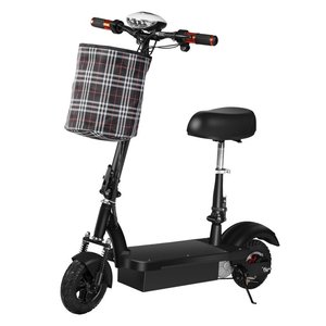 Yang Yang Electric Scooter WY999 Foldable 18Km H Max 100KG Load With Basket For Commuters - Product Image 2