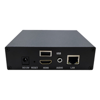   Codificador de Transmisión IP de Video USB, VIF RTMPs SRT, Puerto de Red RJ45 para Equipos de Transmisión de TV Horizontal y Vertical