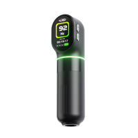 CNC E401 Draadloze Rotatie Tattoo Pen Borstelloze Coreless Motor 4.0mm Slag met 2 Oplaadbare Batterijen