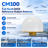 Antenne annulaire CM100 de haute précision à bande complète RTK GNSS GPS BDS GLONASS Galileo pour la topographie de stations de référence CORS