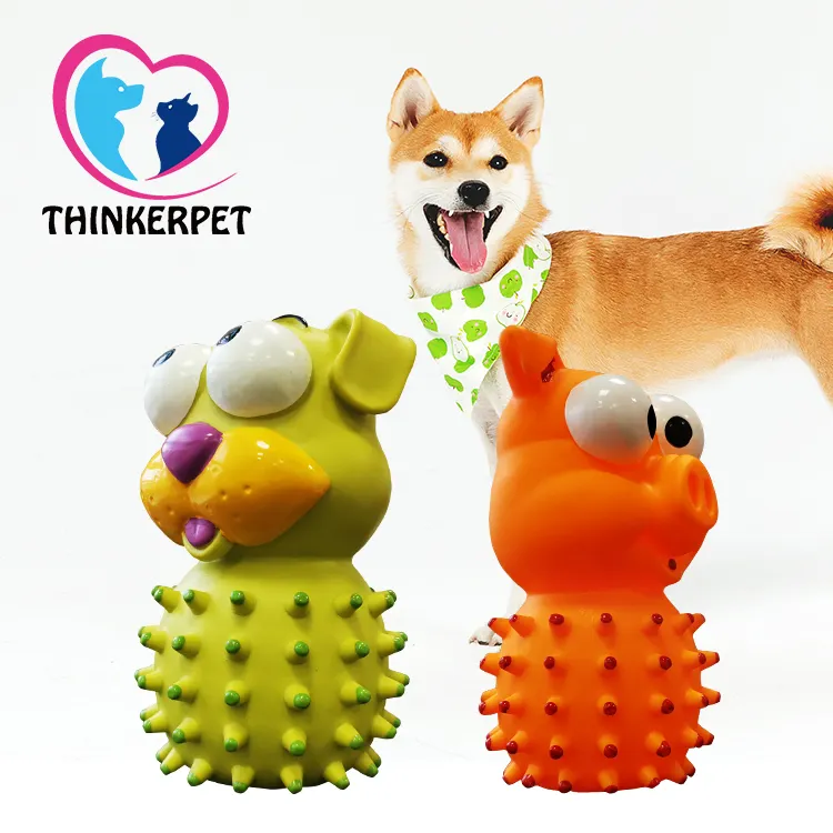 Thinkerpet Betは、中型犬用のカスタムきしむペット噛む犬のおもちゃのきしむ犬の製品アクセサリーを販売しています