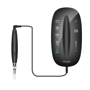 Sistema digitale PMU & MTS di ultima concezione Multi-funzionale Mini Elf PMU Machine Kit di alimentazione + Mini penna tatuaggio - Product Image 6