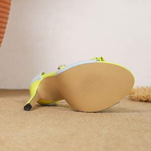 Nouvelles sandales d'été à talons aiguilles et nœud papillon, bout ouvert, bride à boucle unique, chaussures élégantes et tendance pour femmes - Product Image 6