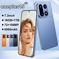Smartphone OnePlus 15 5G 16 Go + 1 To, écran HD 7,3 pouces, Android 15, processeur Decacore, charge ultra-rapide, batterie longue durée, compatible CDMA, expédition mondiale