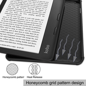 Funda Protectora Delgada Gligle Transformer Stand de Cuero PU + Silicona para <span class=keywords><strong>Kobo</strong></span> <span class=keywords><strong>Sage</strong></span> 8 Pulgadas 2021 - Product Image 6