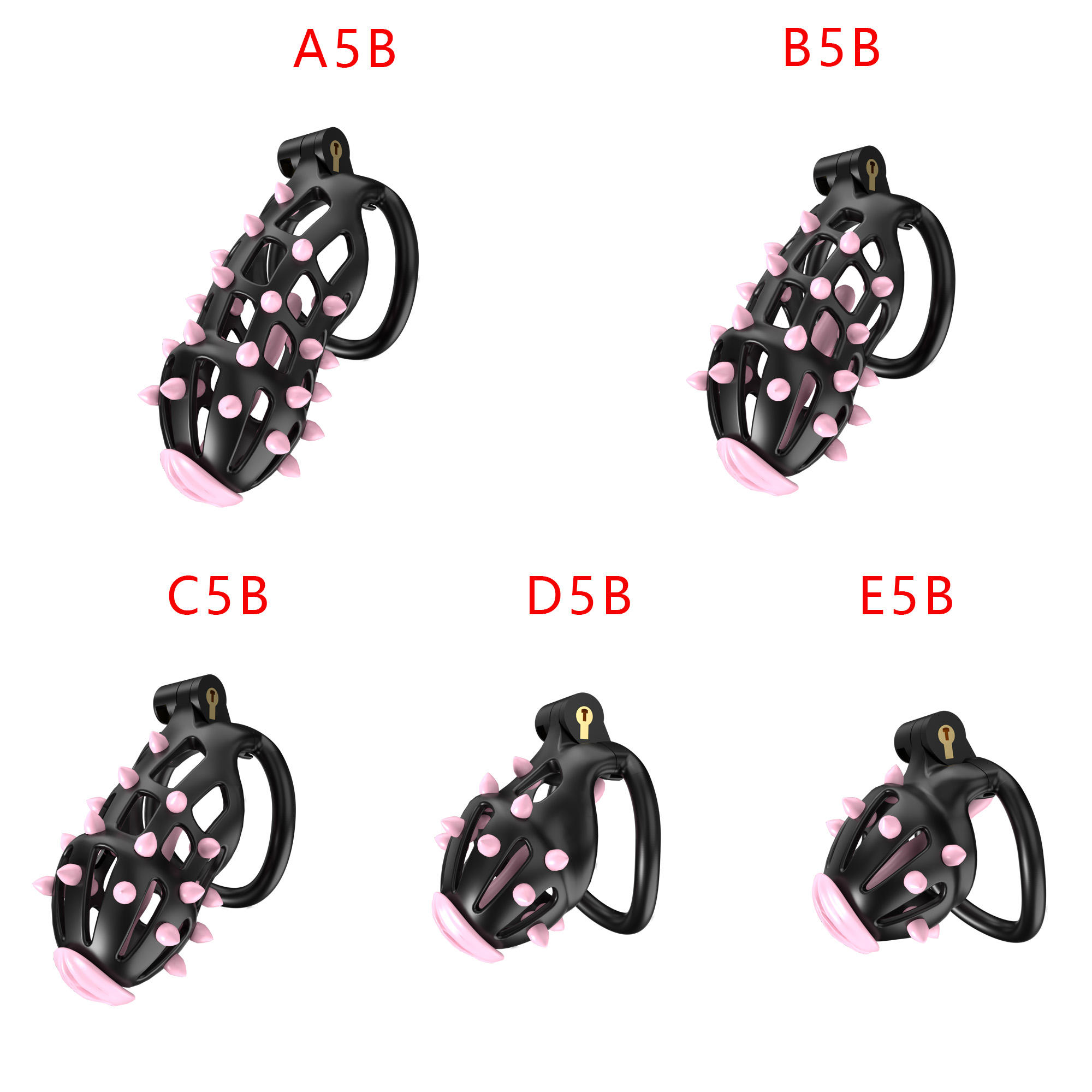 ดำ + ชมพู