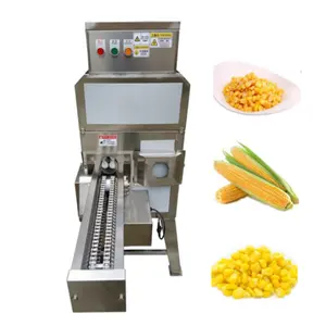 New Style Stainless Steel Industry Fresh Sweet Corn Thresher With Conveyor / Automatic High Quality Fresh Corn Threshing Machine