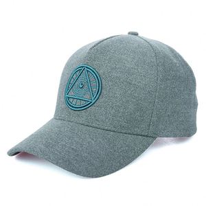 Casquette de baseball sportive unisexe 5 panneaux pour activités de plein air, prix usine OEM, logo brodé 3D, casquette personnalisée avec image, en polyester - Product Image 2