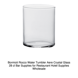 Vaso de Agua Bormioli Rocco Aere de Cristal, 28 cl, Artículos de Bar para Restaurantes y Hoteles, Venta al Por Mayor - Product Image 2