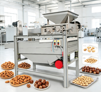 Machine à décortiquer les noisettes à opération simple et de taille moyenne, équipement de décorticage de noix de palme à haute efficacité