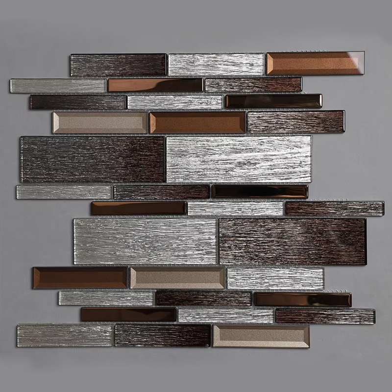 Modern Interior Wall Mosaic Glass Mirror